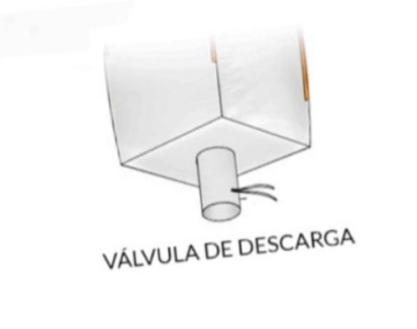 Super Saco Válvula de Descarga